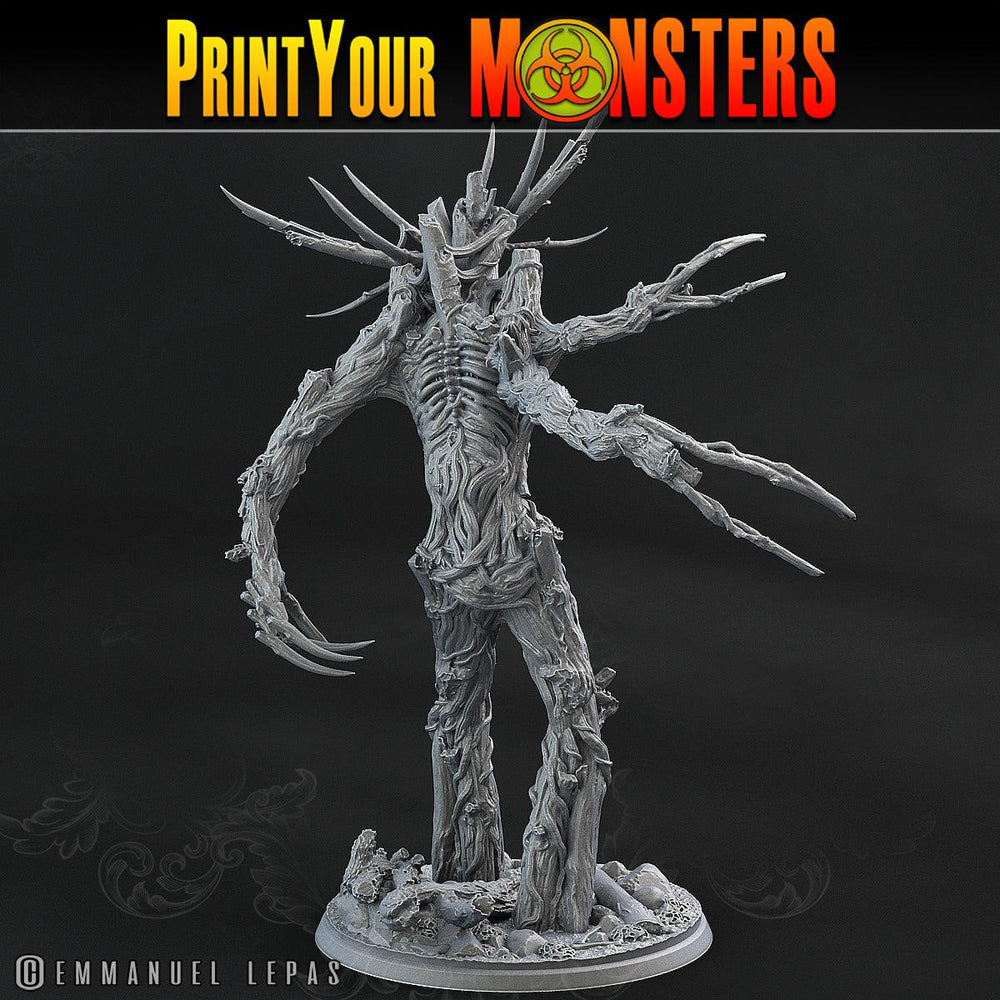 3D Printed Print Your Monsters Undead Treants The Shadowcreep Wood Set 28mm - 32mm D&D Wargaming (Online Only)