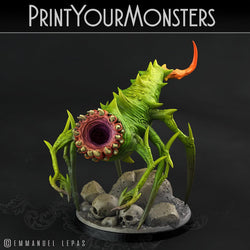 3D Printed Print Your Monsters Void Tyrant Worms Subterranean Terrors 28mm - 32mm D&D Wargaming (Online Only)