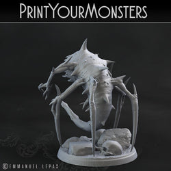 3D Printed Print Your Monsters Void Tyrant Worms Subterranean Terrors 28mm - 32mm D&D Wargaming (Online Only)