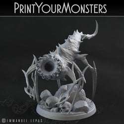 3D Printed Print Your Monsters Void Tyrant Worms Subterranean Terrors 28mm - 32mm D&D Wargaming (Online Only)