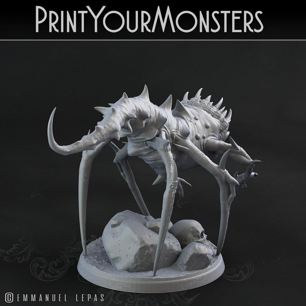 3D Printed Print Your Monsters Void Tyrant Worms Subterranean Terrors 28mm - 32mm D&D Wargaming (Online Only)