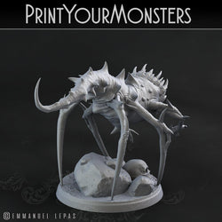 3D Printed Print Your Monsters Void Tyrant Worms Subterranean Terrors 28mm - 32mm D&D Wargaming (Online Only)