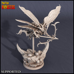 3D Printed Print Your Monsters Wasp Warrior Set The Infernal Hive 28mm - 32mm D&D Wargaming (Online Only)