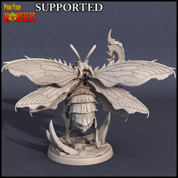 3D Printed Print Your Monsters Wasp Warrior Set The Infernal Hive 28mm - 32mm D&D Wargaming (Online Only)