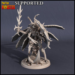 3D Printed Print Your Monsters Wasp Warrior Set The Infernal Hive 28mm - 32mm D&D Wargaming (Online Only)