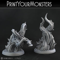 3D Printed Print Your Monsters Whipfang Vines Carniflora Jungle Predators 28mm - 32mm D&D Wargaming (Online Only)