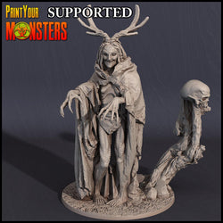 3D Printed Print Your Monsters Witches Pack Full Set 28mm - 32mm D&D Wargaming (Online Only)