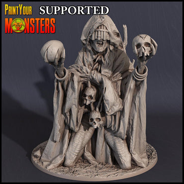 3D Printed Print Your Monsters Witches Pack Set 28mm - 32mm D&D Wargaming (Online Only)