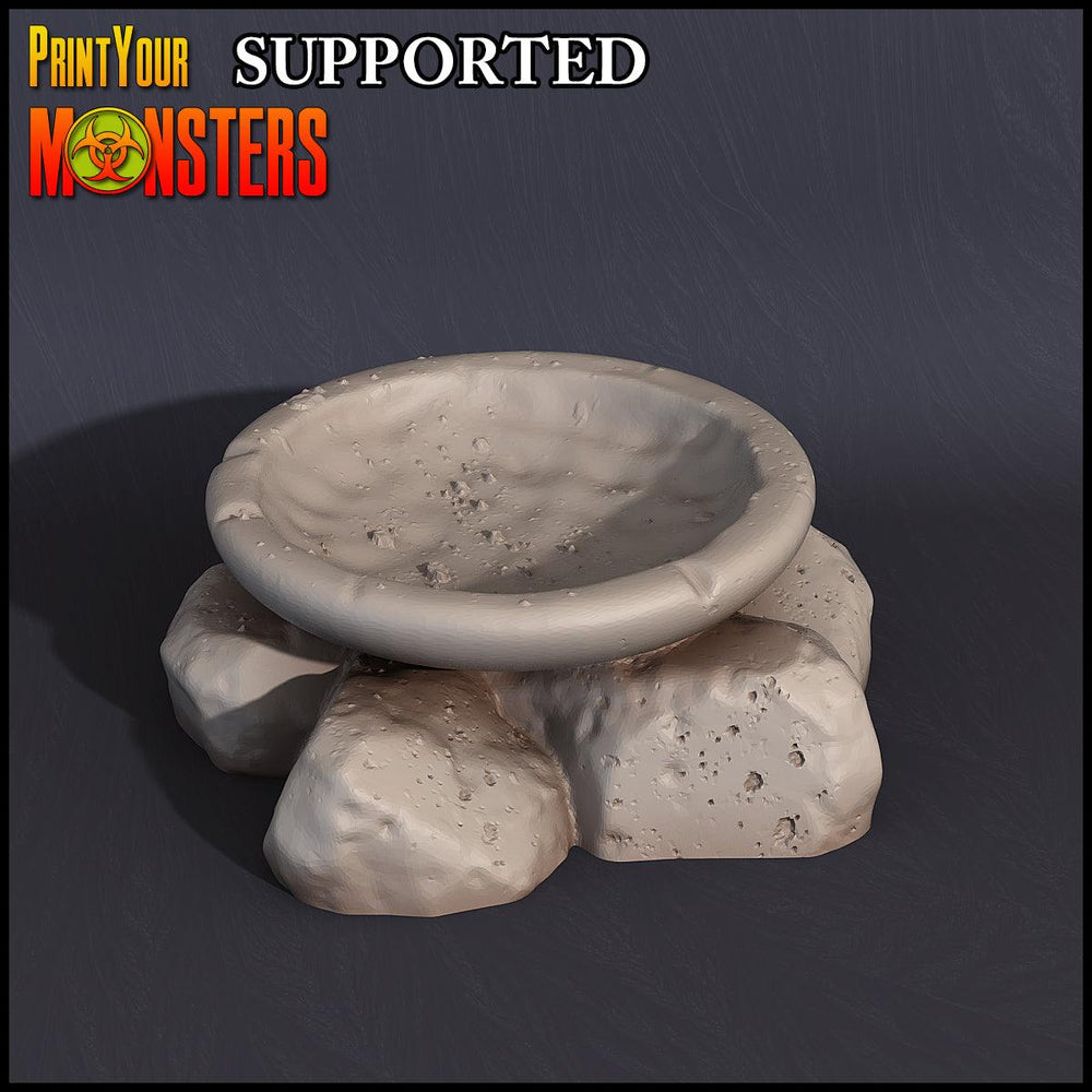3D Printed Print Your Monsters Witches Sacrifice Stones Set Witches Pack 28mm - 32mm D&D Wargaming (Online Only)