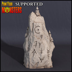 3D Printed Print Your Monsters Witches Sacrifice Stones Set Witches Pack 28mm - 32mm D&D Wargaming (Online Only)