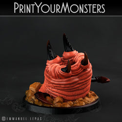 3D Printed Print Your Monsters Worms Subterranean Terrors 28mm - 32mm D&D Wargaming (Online Only)