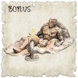 3D Printed SAWANT3D Abandoned Base of Space Elves Set 28 32mm Ragnarok d&d (Online Only)