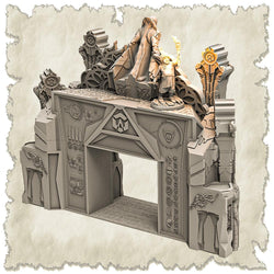 3D Printed SAWANT3D Abandoned Base of Space Elves Set 28 32mm Ragnarok d&d (Online Only)