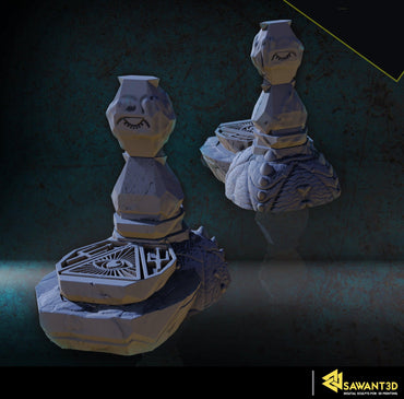 3D Printed SAWANT3D Altar of Neptune 28 32mm Ragnarok d&d (Online Only)