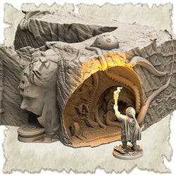 3D Printed SAWANT3D Dangerous Temple 28 32mm D&D (Online Only)