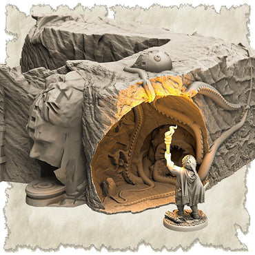 3D Printed SAWANT3D Dangerous Temple 28 32mm D&D (Online Only)