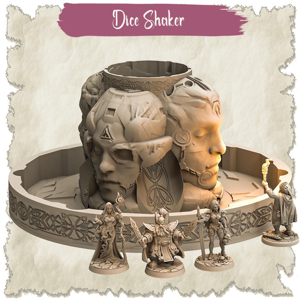 3D Printed SAWANT3D Dice Shaker 28 32mm D&D (Online Only)