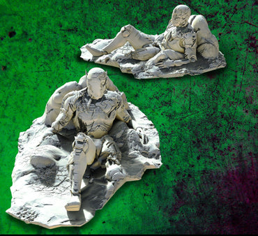 3D Printed SAWANT3D Dying Space Elf 28 32mm D&D (Online Only)