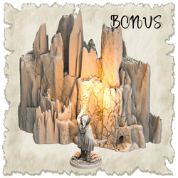 3D Printed SAWANT3D Frosty Land Set 28 32mm Ragnarok d&d (Online Only)