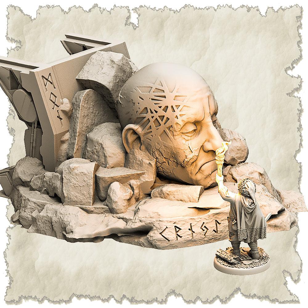 3D Printed SAWANT3D Shrine on Mars 28 32mm Ragnarok d&d (Online Only)