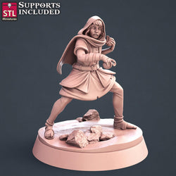 3D Printed STL Miniatures Apprentice Set  28mm - 32mm War Gaming D&D (Online Only)