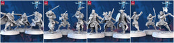 3D Printed STL Miniatures Barbarians The Frost City 2 28 - 32mm War Gaming D&D (Online Only)