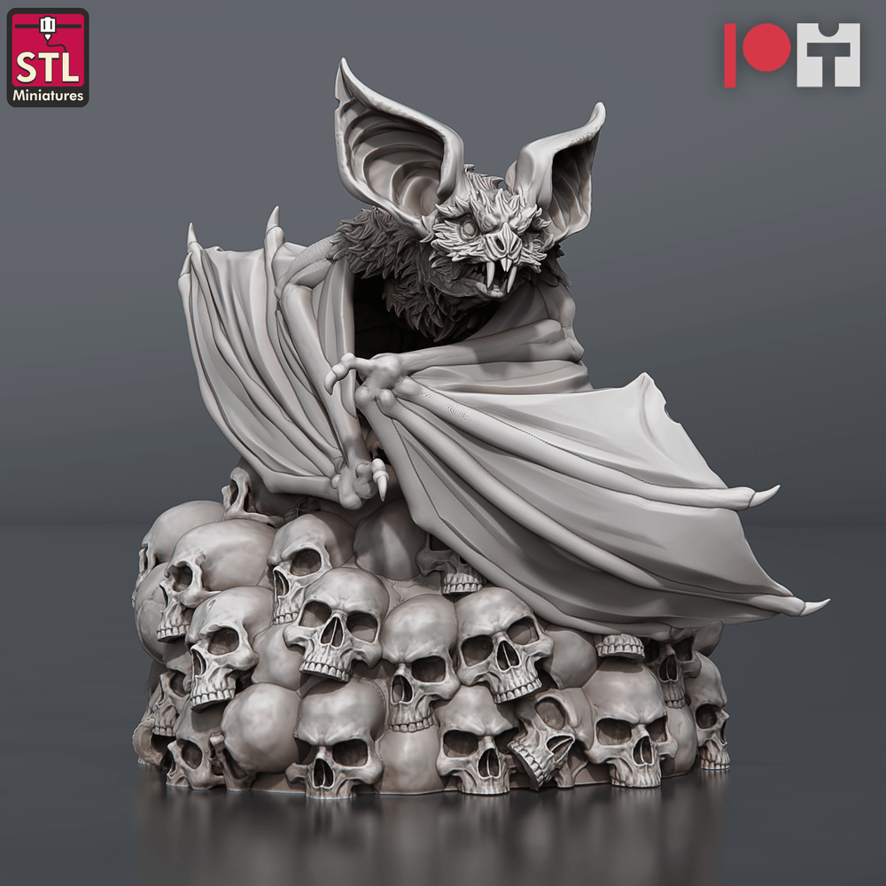 3D Printed STL Miniatures Blood Bats Set 28 - 32mm War Gaming D&D (Online Only)