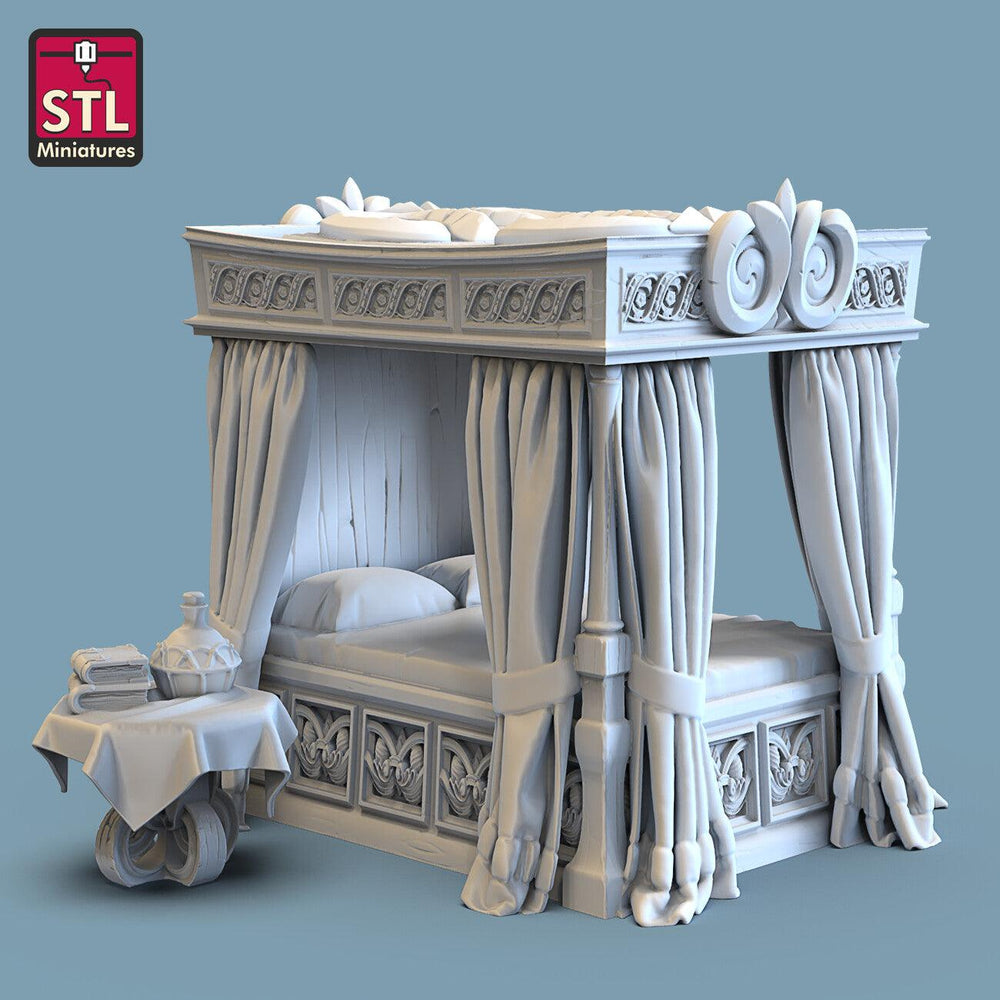 3D Printed STL Miniatures Boss Chamber 28 - 32mm War Gaming D&D (Online Only)