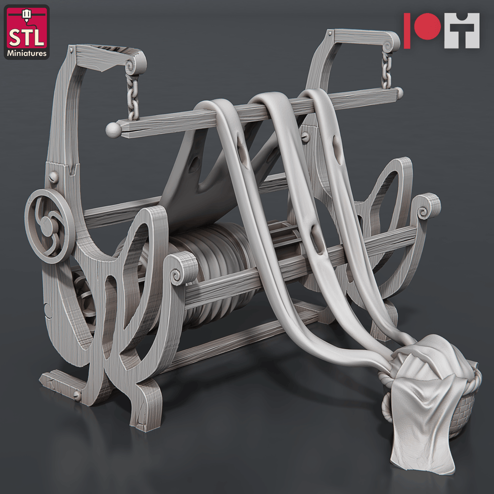 3D Printed STL Miniatures Bugbear Fabric Seller Set 28 - 32mm War Gaming D&D (Online Only)