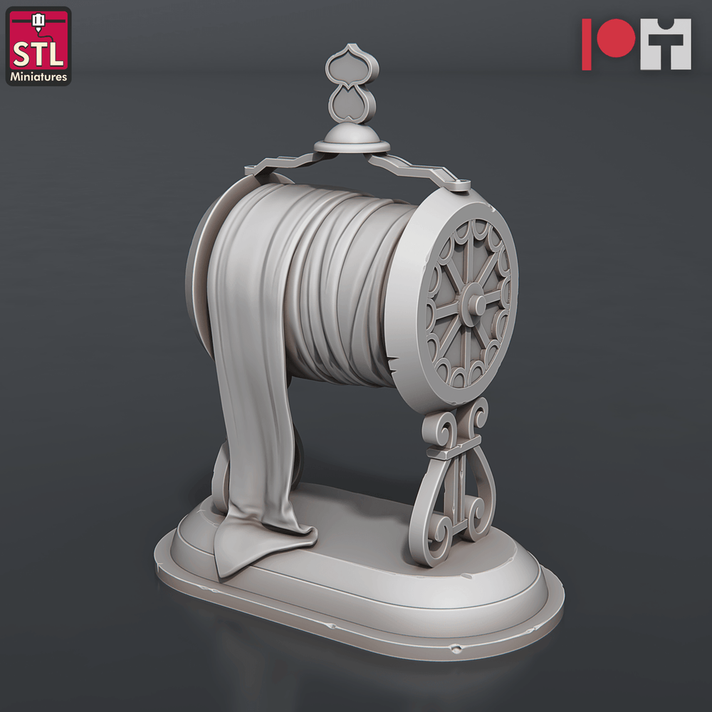 3D Printed STL Miniatures Bugbear Fabric Seller Set 28 - 32mm War Gaming D&D (Online Only)