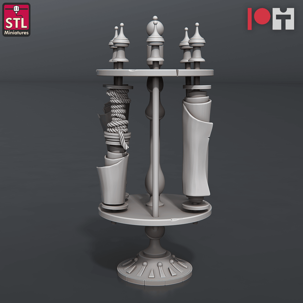 3D Printed STL Miniatures Bugbear Fabric Seller Set 28 - 32mm War Gaming D&D (Online Only)