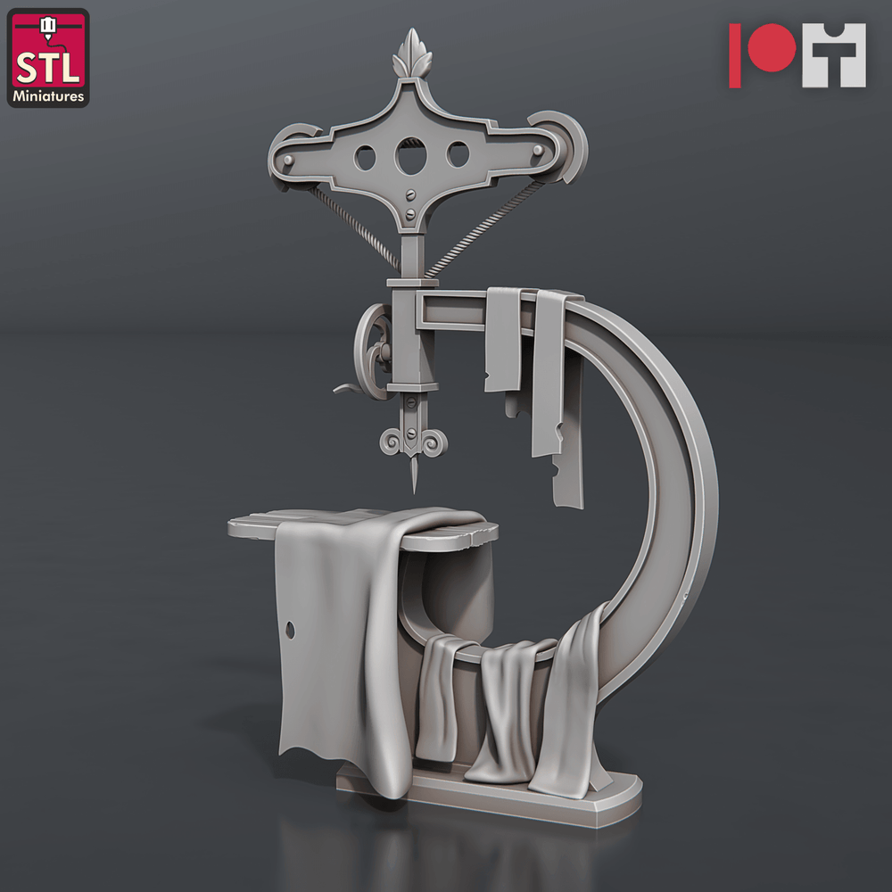 3D Printed STL Miniatures Bugbear Fabric Seller Set 28 - 32mm War Gaming D&D (Online Only)