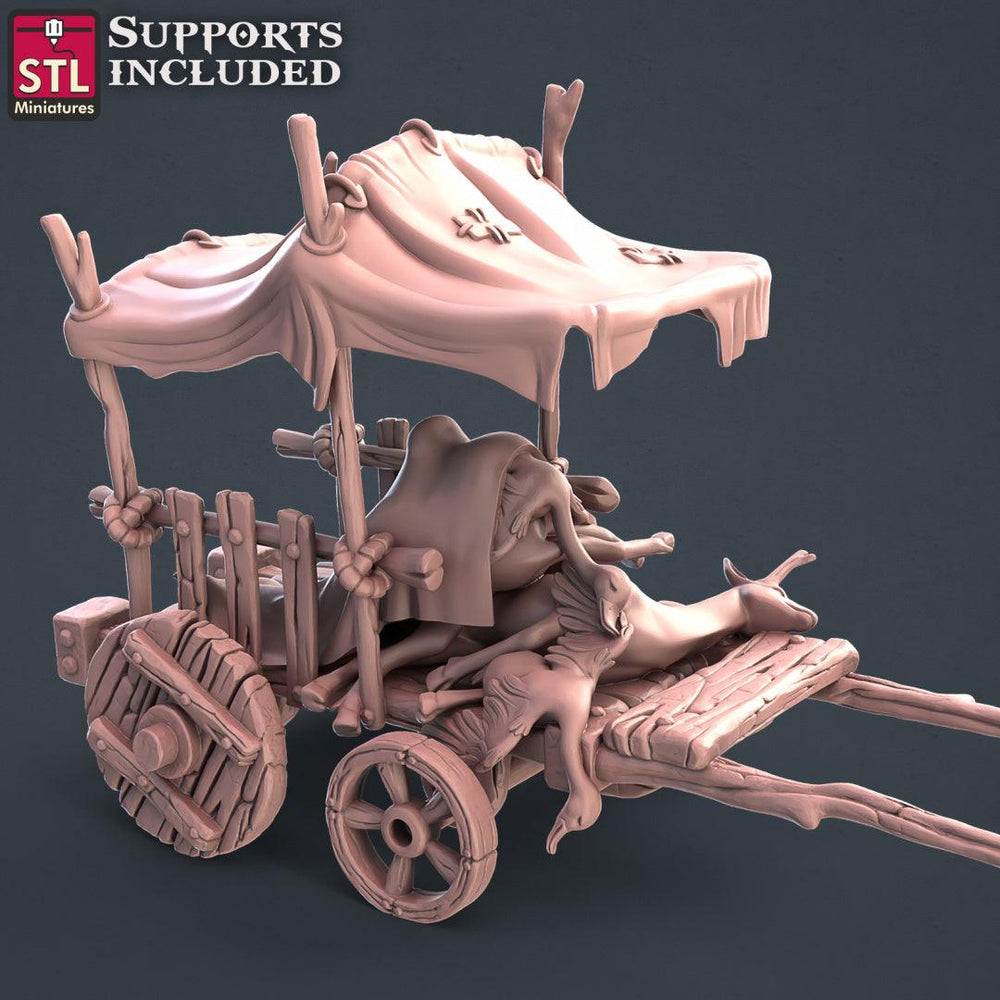 3D Printed STL Miniatures Butcher Set 28mm - 32mm War Gaming D&D (Online Only)