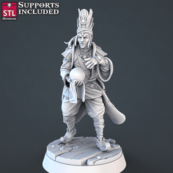 3D Printed STL Miniatures Carnival Vol 2 Set | 28 - 32mm War Gaming D&D (Online Only)