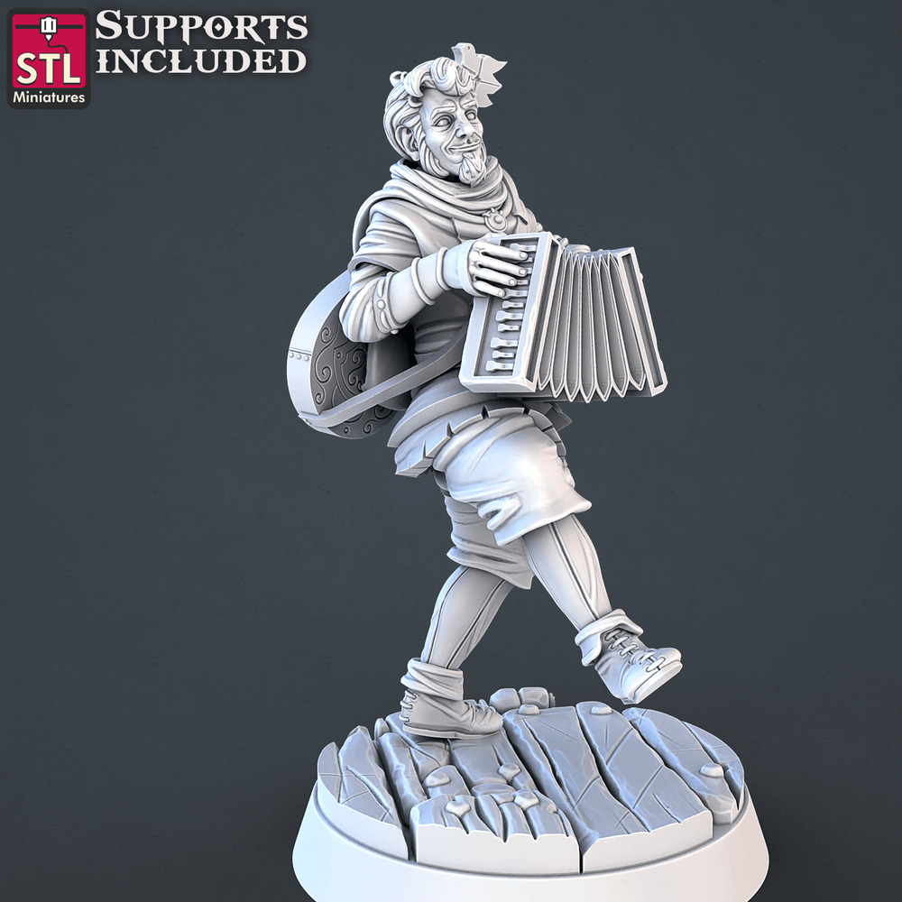 3D Printed STL Miniatures Carnival Vol 2 Set | 28 - 32mm War Gaming D&D (Online Only)