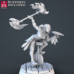 3D Printed STL Miniatures Carnival Vol 2 Set | 28 - 32mm War Gaming D&D (Online Only)
