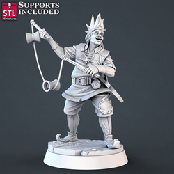 3D Printed STL Miniatures Carnival Vol 2 Set | 28 - 32mm War Gaming D&D (Online Only)