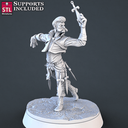3D Printed STL Miniatures Carnival Vol 2 Set | 28 - 32mm War Gaming D&D (Online Only)