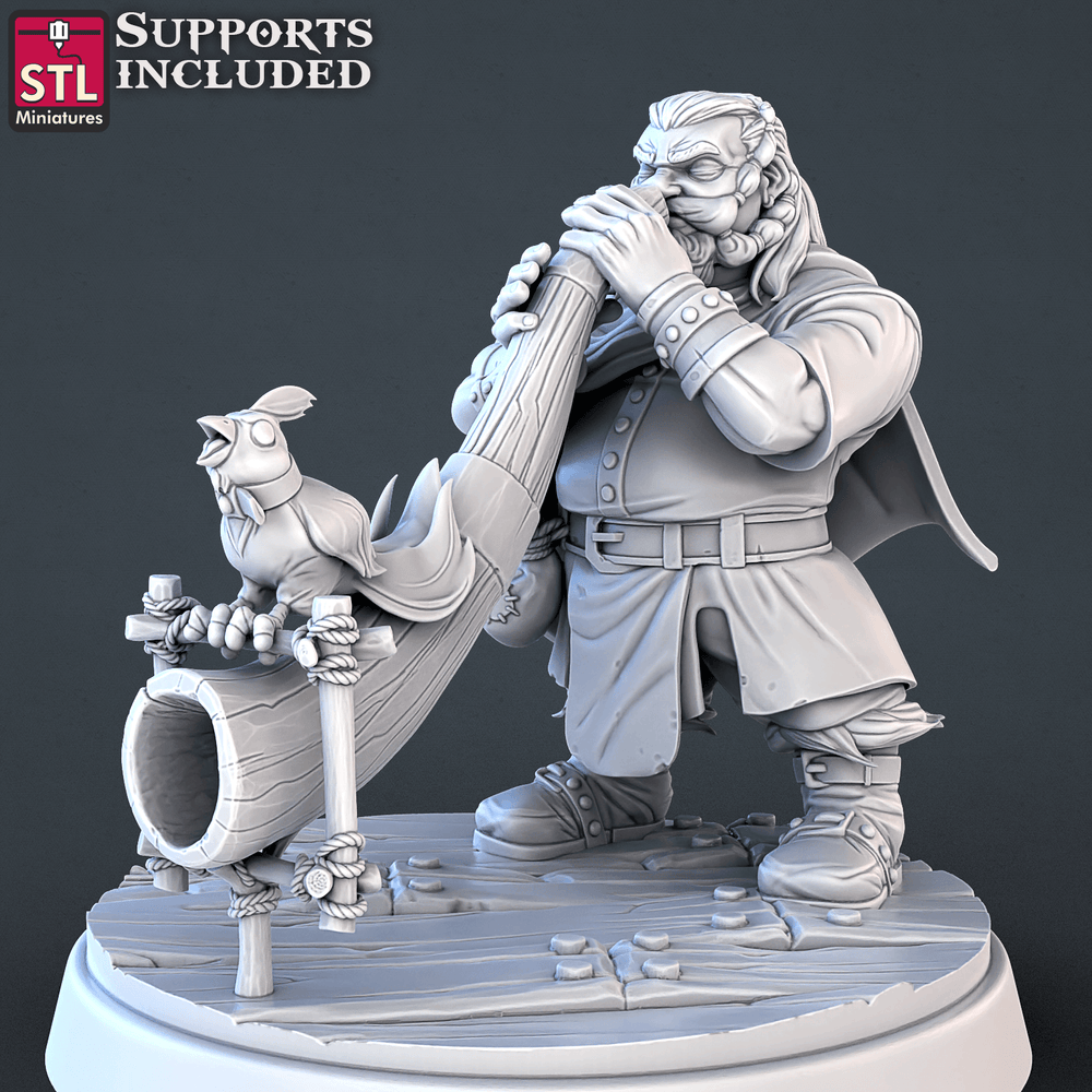 3D Printed STL Miniatures Carnival Vol 2 Set | 28 - 32mm War Gaming D&D (Online Only)