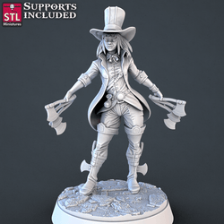 3D Printed STL Miniatures Carnival Vol 2 Set | 28 - 32mm War Gaming D&D (Online Only)