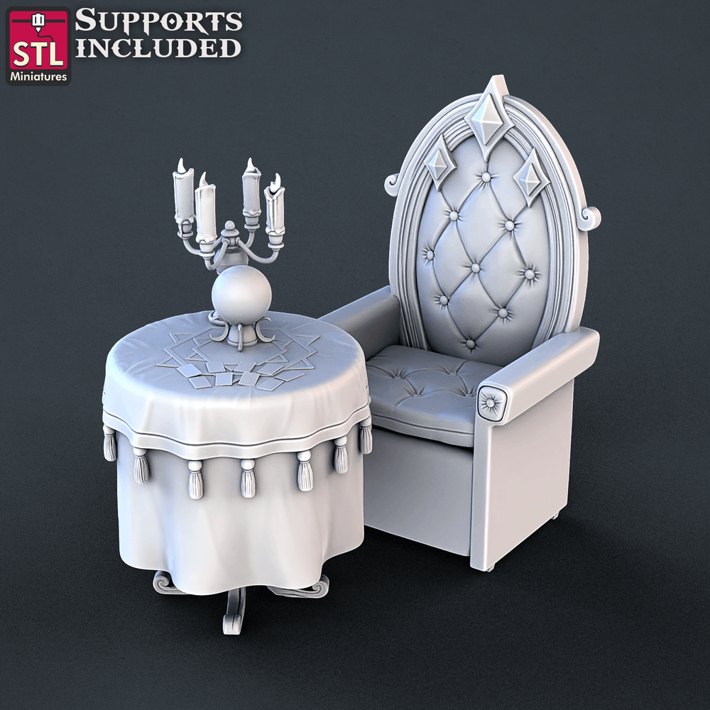 3D Printed STL Miniatures Carnival Vol 2 Set | 28 - 32mm War Gaming D&D (Online Only)