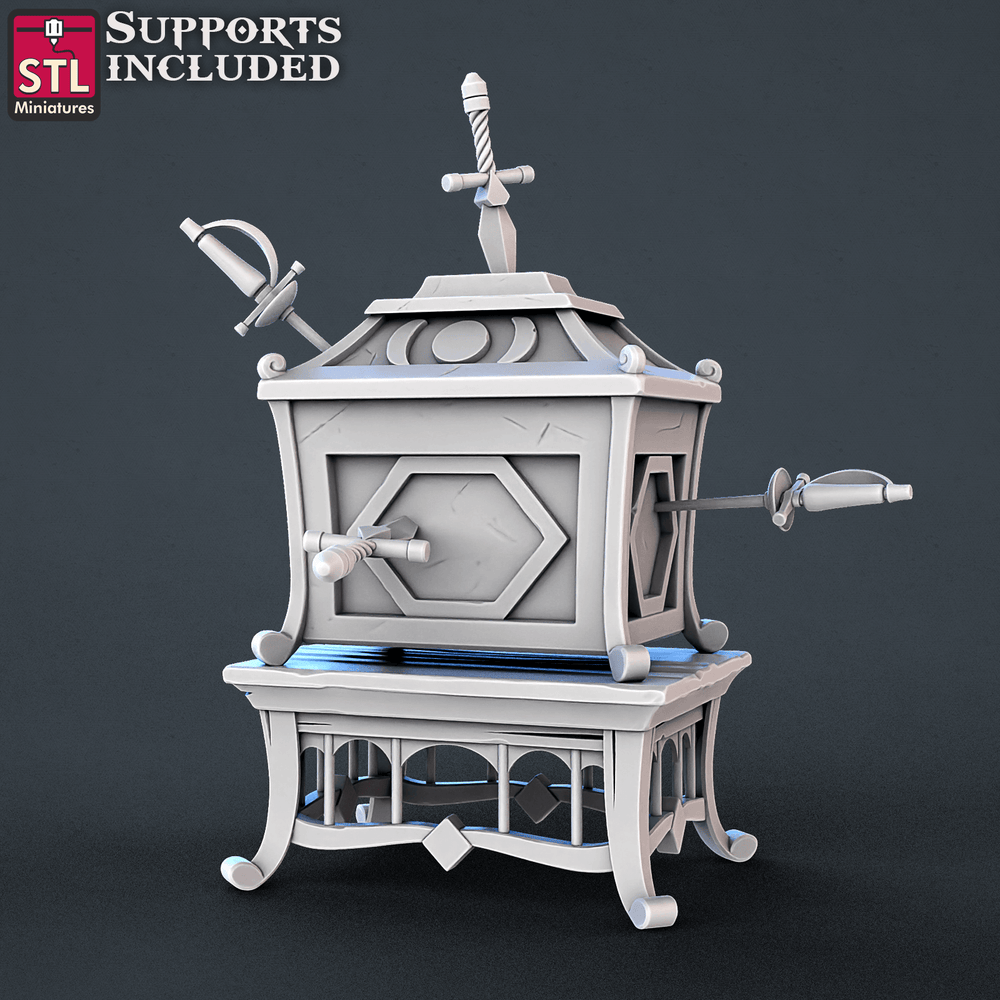 3D Printed STL Miniatures Carnival Vol 2 Set | 28 - 32mm War Gaming D&D (Online Only)