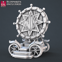 3D Printed STL Miniatures Carnival Vol 2 Set | 28 - 32mm War Gaming D&D (Online Only)