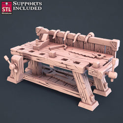 3D Printed STL Miniatures Carpenter Set 28mm - 32mm War Gaming D&D (Online Only)