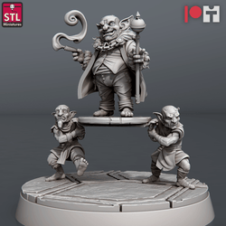 3D Printed STL Miniatures Casino 28 - 32mm War Gaming D&D (Online Only)