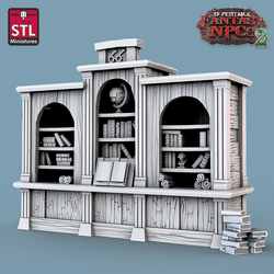 3D Printed STL Miniatures Classroom Set Fantasy NPC 2 | 28 - 32mm War Gaming D&D (Online Only)