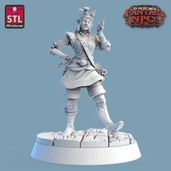 3D Printed STL Miniatures Clockworkers Set Fantasy NPC 28mm - 32mm War Gaming D&D (Online Only)