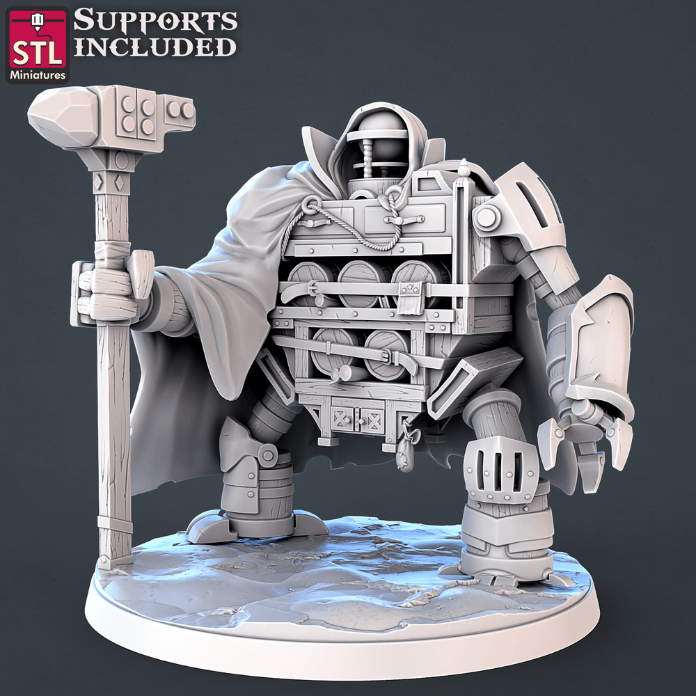 3D Printed STL Miniatures Constructor Set | 28 - 32mm War Gaming D&D (Online Only)