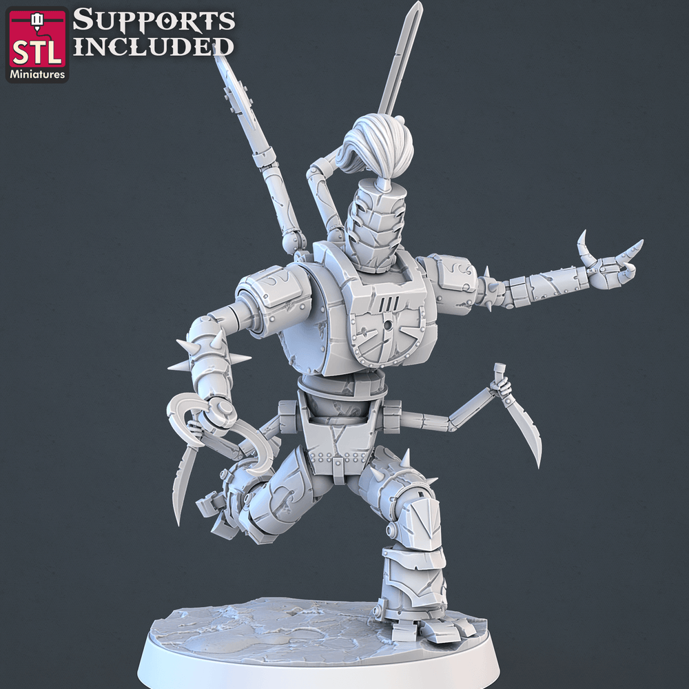 3D Printed STL Miniatures Constructor Set | 28 - 32mm War Gaming D&D (Online Only)