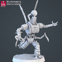 3D Printed STL Miniatures Constructor Set | 28 - 32mm War Gaming D&D (Online Only)